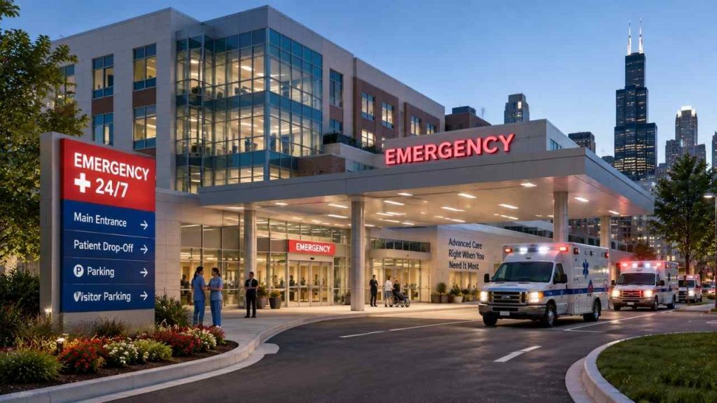Top 24/7 Emergency Care Hospitals in Chicago with Low Wait Times